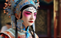 戏曲小白菜造型的服饰妆容如何体现人物性格与命运？