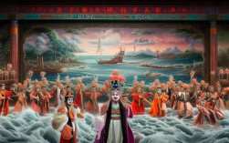 京剧水淹七军剧照如何演绎关羽擒庞德经典场景？