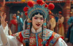 京剧马芳困城图片展现了怎样的戏剧故事场景？