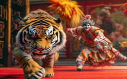 京剧武戏恶虎村的武打场面如何塑造人物与推动剧情？
