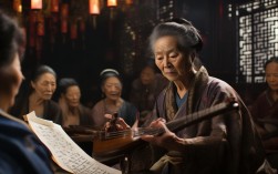 戏曲坠子琴书打婆婆