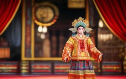 中国京剧胭脂宝褶