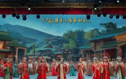 现代推剧农村戏曲