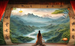 唱风景的戏曲唱词，如何通过唱词展现自然意境与情感表达？