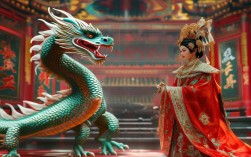 京剧打龙跑与皇后