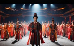 白帝城京剧片段中，严阵如何演绎托孤悲情的艺术处理？