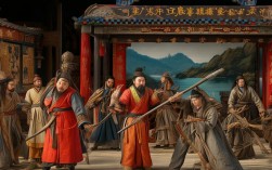 打渔杀家戏曲人物的身份冲突与命运走向如何？