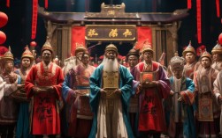 豫剧大祭桩的核心人员有哪些角色与幕后分工？