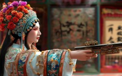 戏曲剧本对花枪