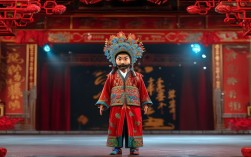 上海青年京剧演员蓝天