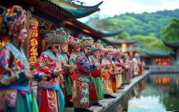 戏曲外景写真，水袖染山水，如何定格戏韵瞬间？