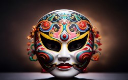 戏曲面具女图片中蕴含了怎样的传统戏曲文化密码与艺术魅力？