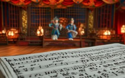 京剧春秋配受逼迫曲谱的创作背景与艺术价值为何？