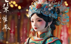 林黛玉京剧卡通图如何融合传统京剧与卡通艺术魅力？