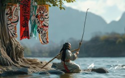 姜子牙钓鱼渭河上 戏曲