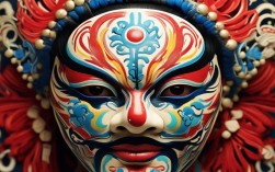 中国戏曲画脸谱