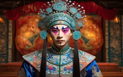 京剧香罗带扮相图片中角色服饰与妆容有何特点？