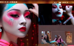 舞台戏曲妆视频教学