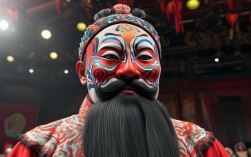 京剧有带胡子脸谱