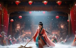 戏曲扬春扫雪全场是怎样一场全场春意的精彩演绎？