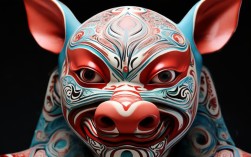 京剧猪八戒脸谱