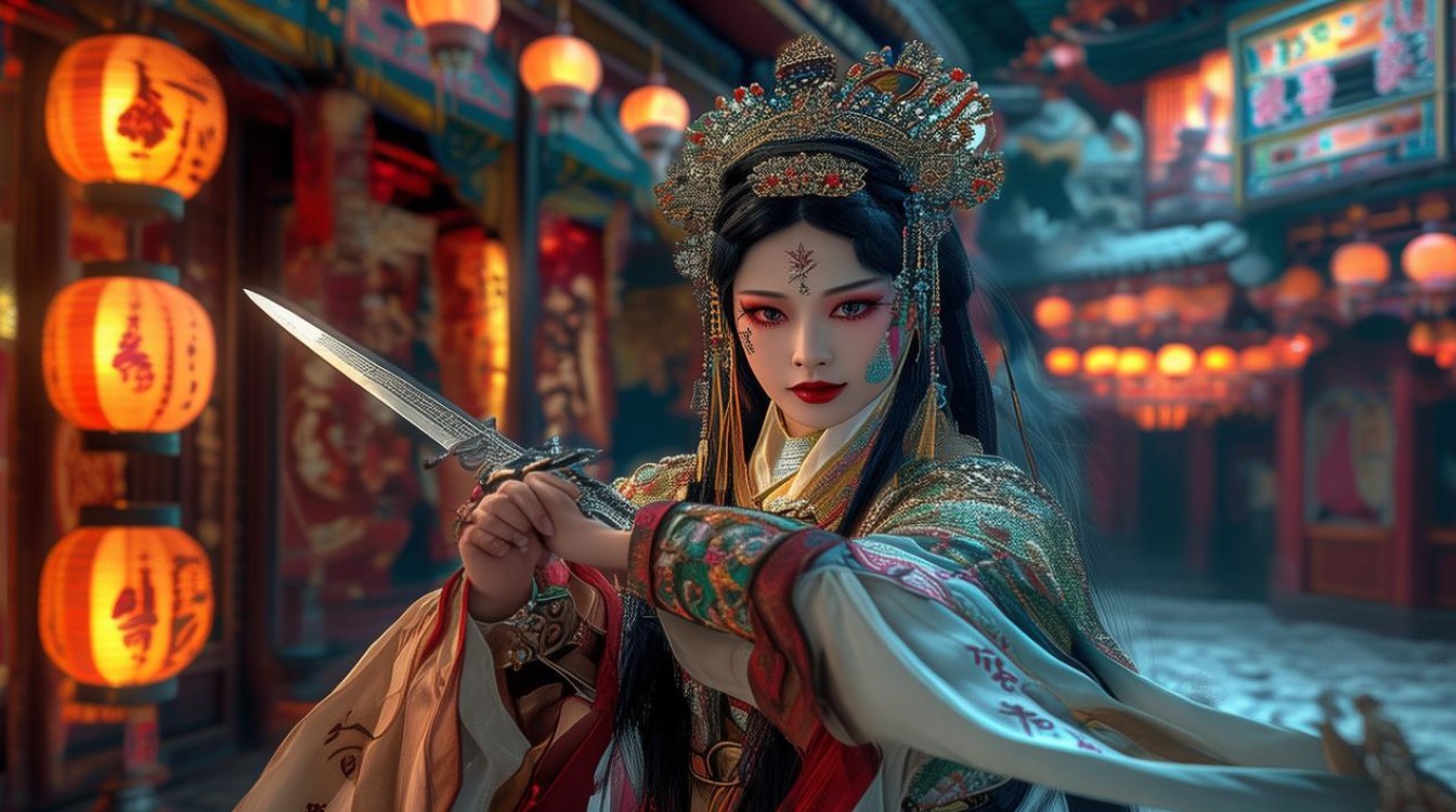 戏曲穆桂英手里拿的是