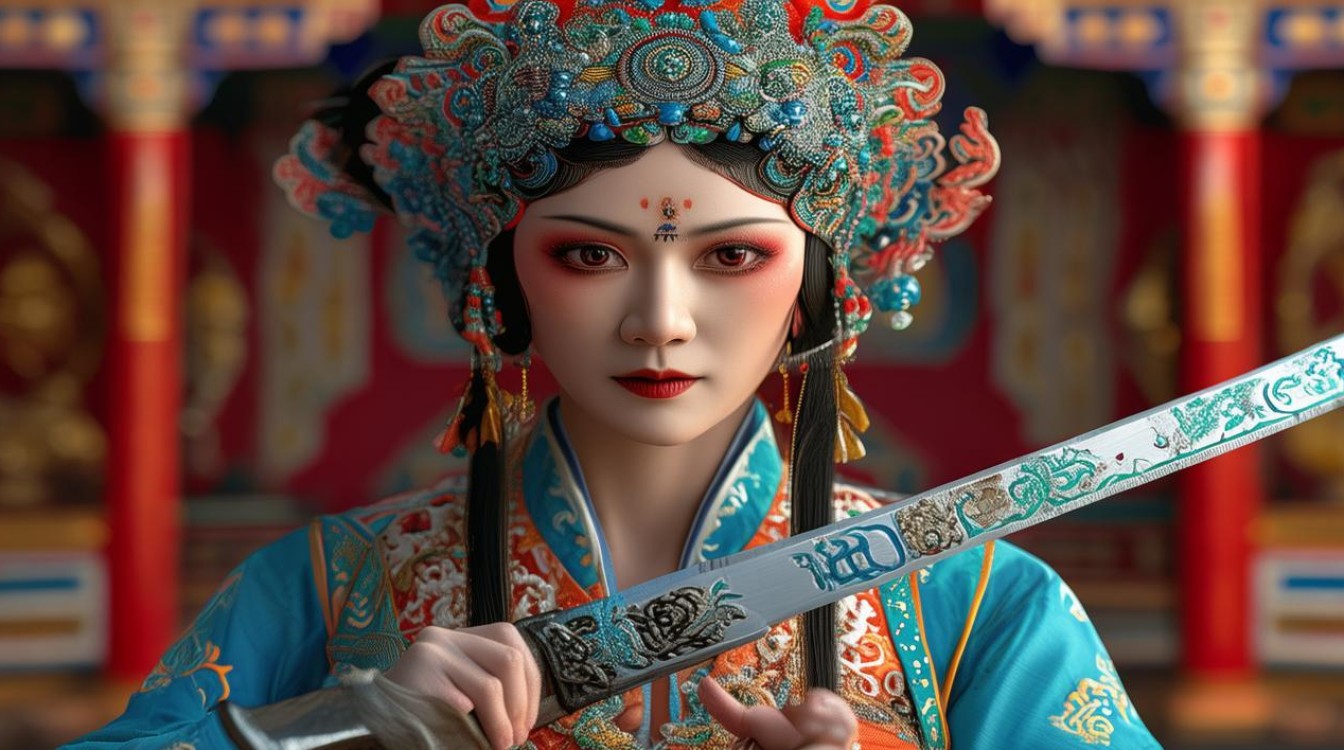 戏曲穆桂英手里拿的是