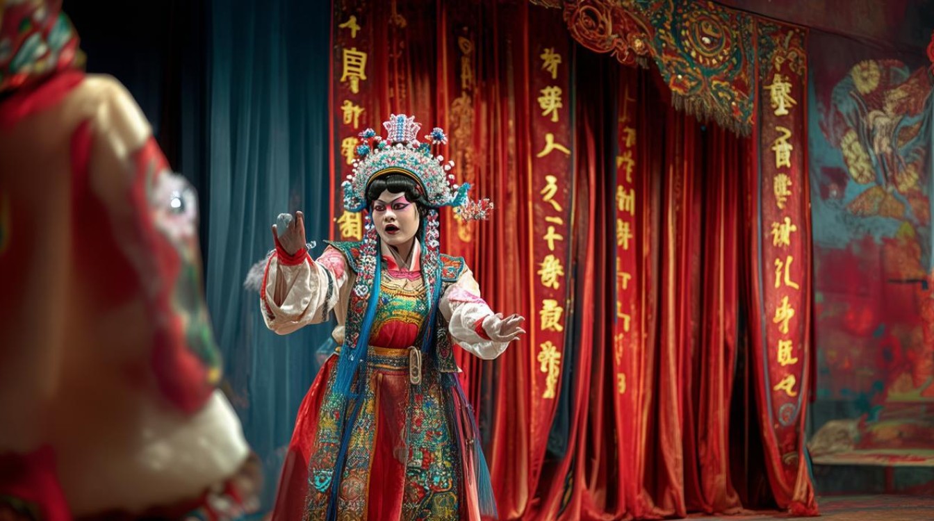 京剧贺后骂李殿海燕