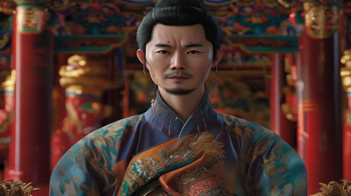 戏曲老生带的英雄花