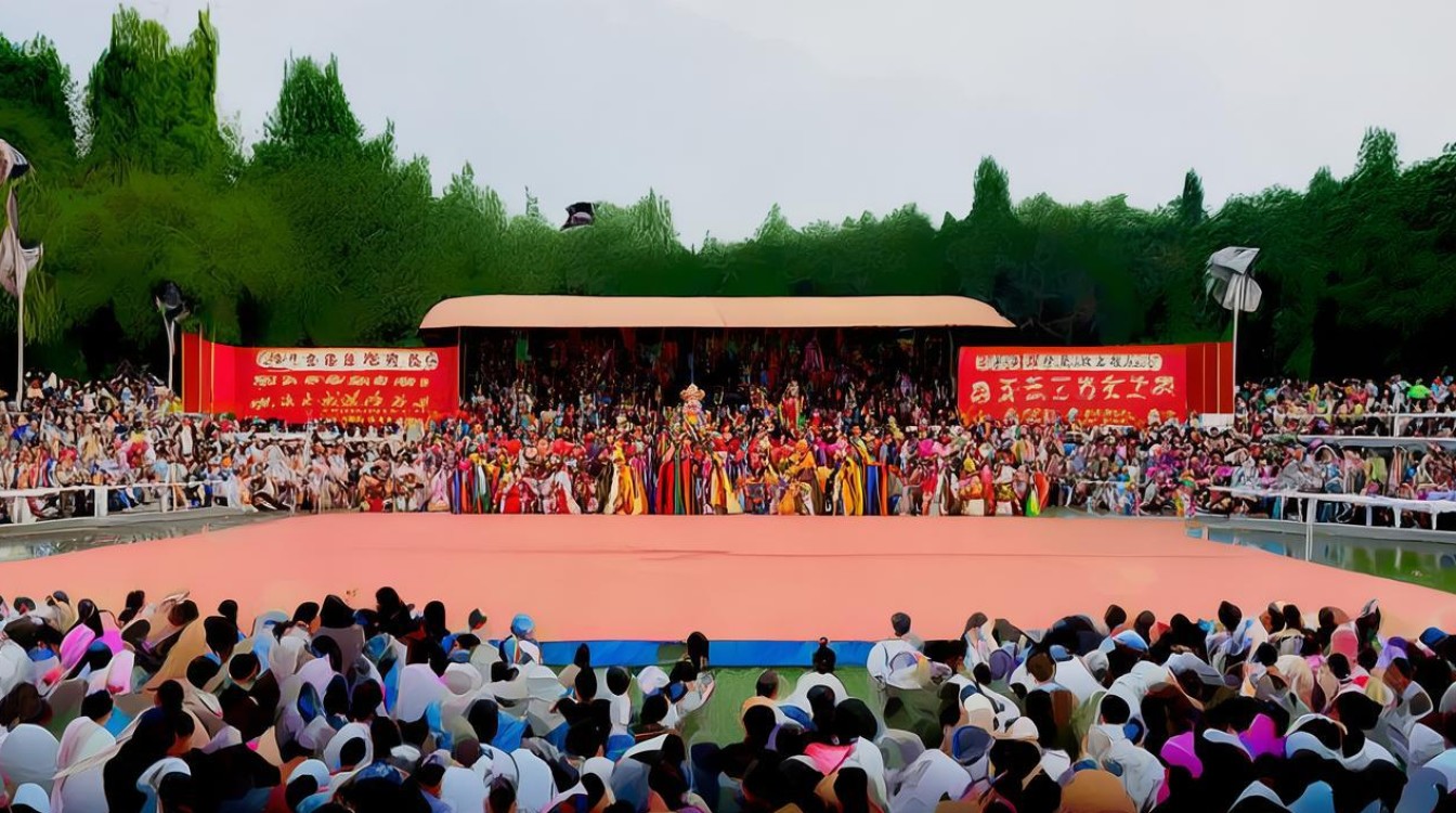 郑州人民公园戏曲演唱