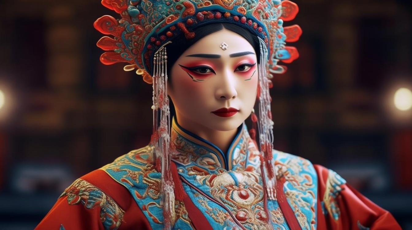 京剧艺术家张萍