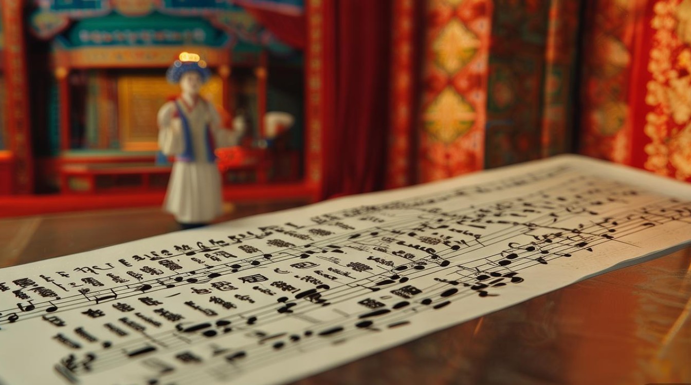 京剧汾河湾唱段简谱