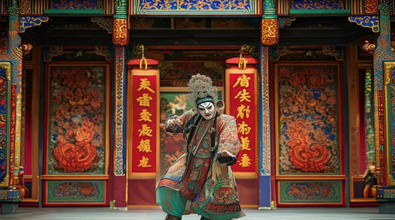 戏曲晋剧打神告庙