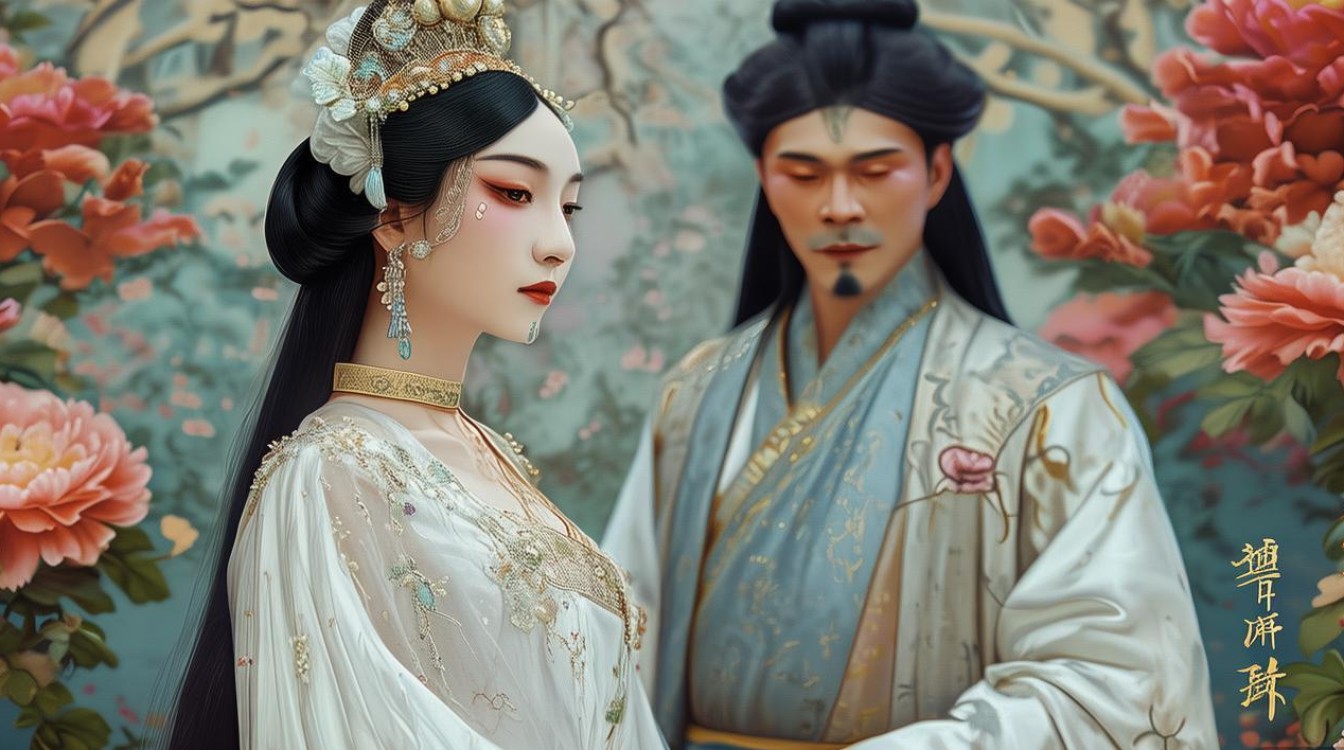 白娘子与许相公戏曲