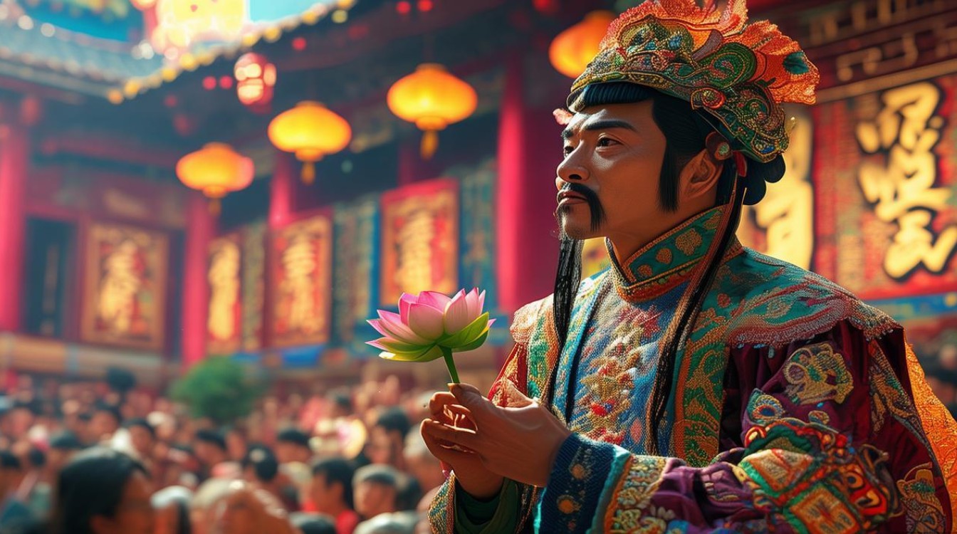戏曲莲花落小化缘
