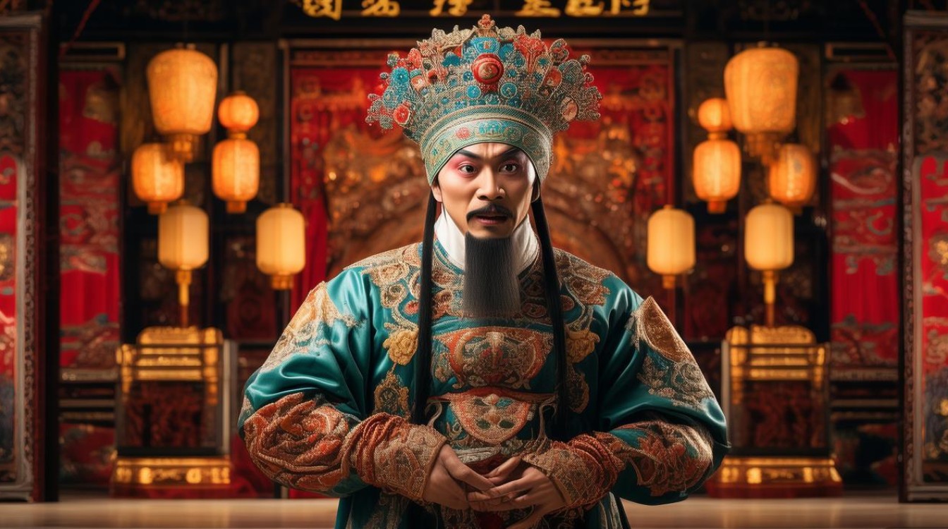 京剧绑子上殿片段