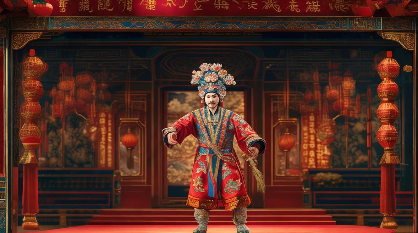 京剧绑子上殿片段