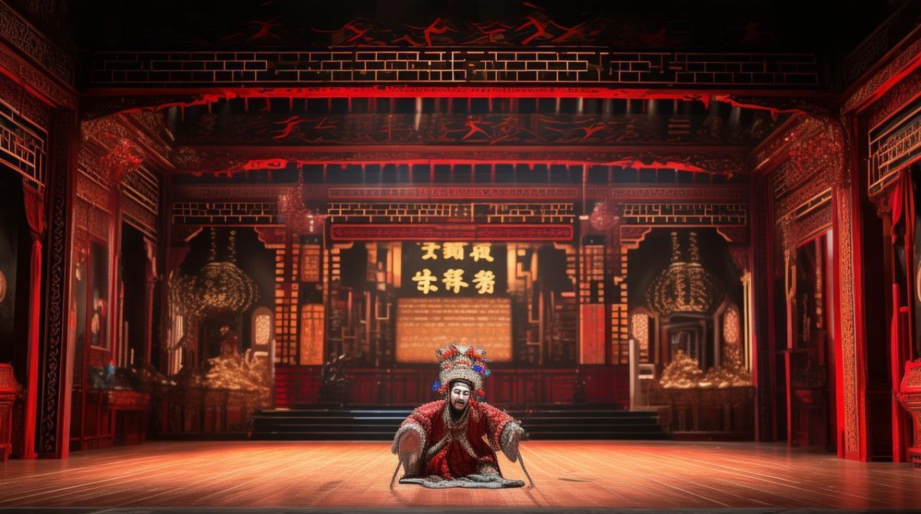 京剧绑子上殿片段