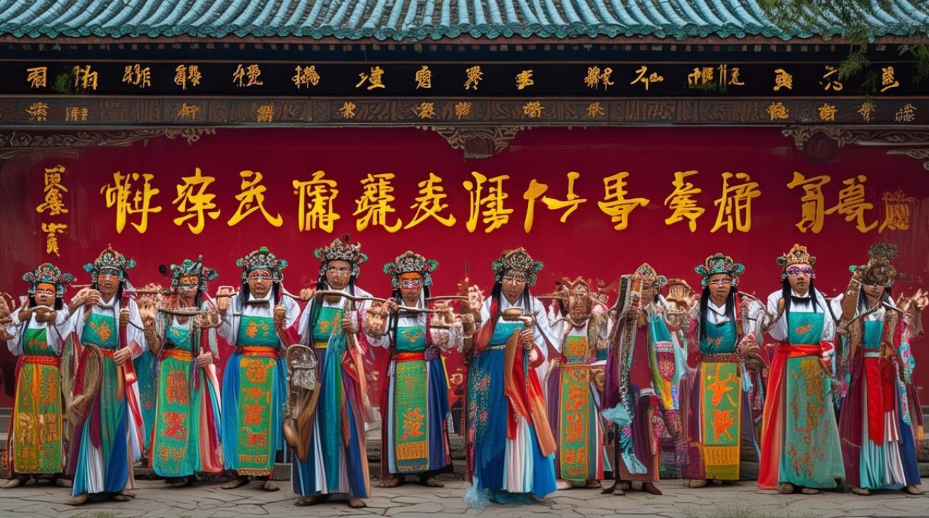 河南商丘唢呐班唱豫剧