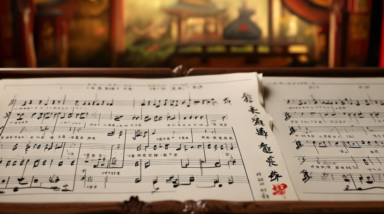 京剧祭塔伴奏曲谱