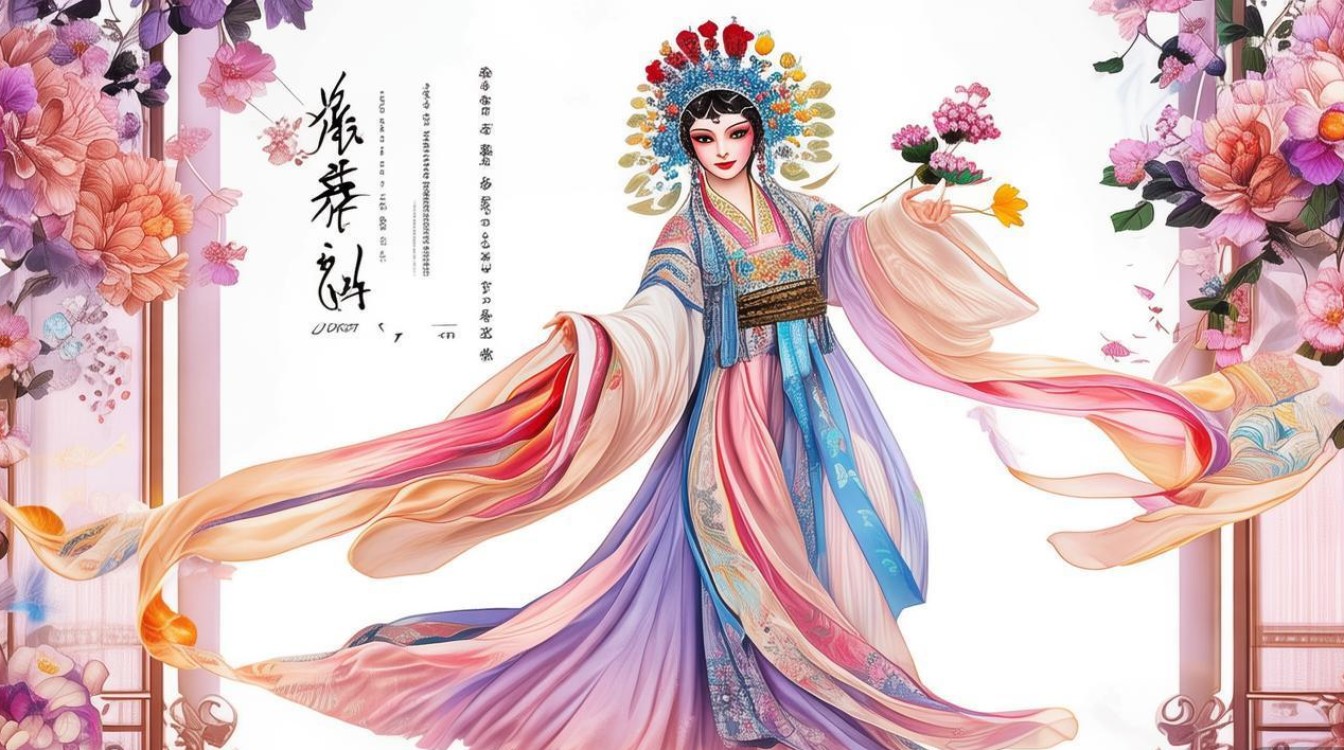 天女散花的京剧扮相
