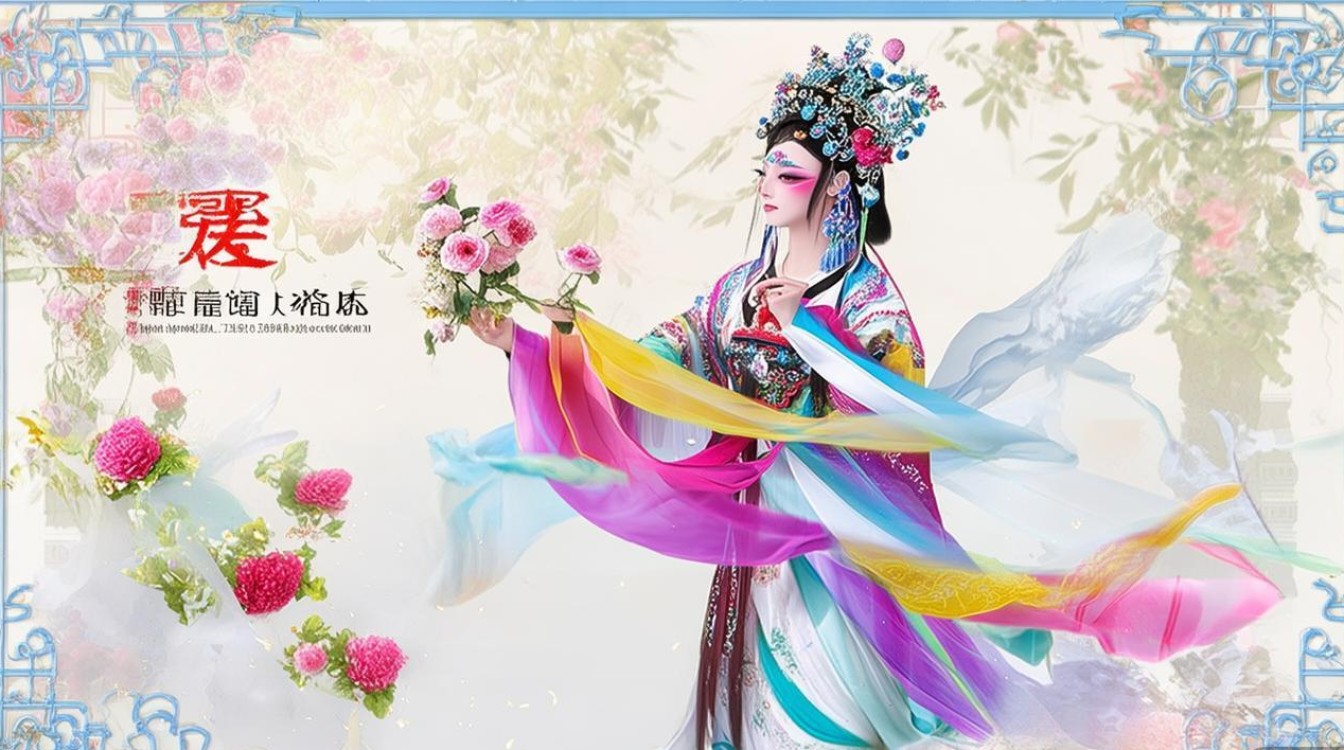 天女散花的京剧扮相