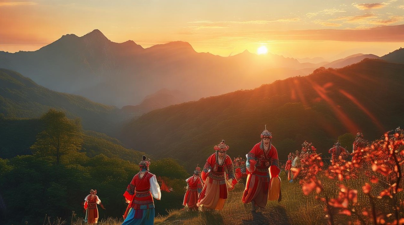 豫剧朝阳沟上山杨红霞