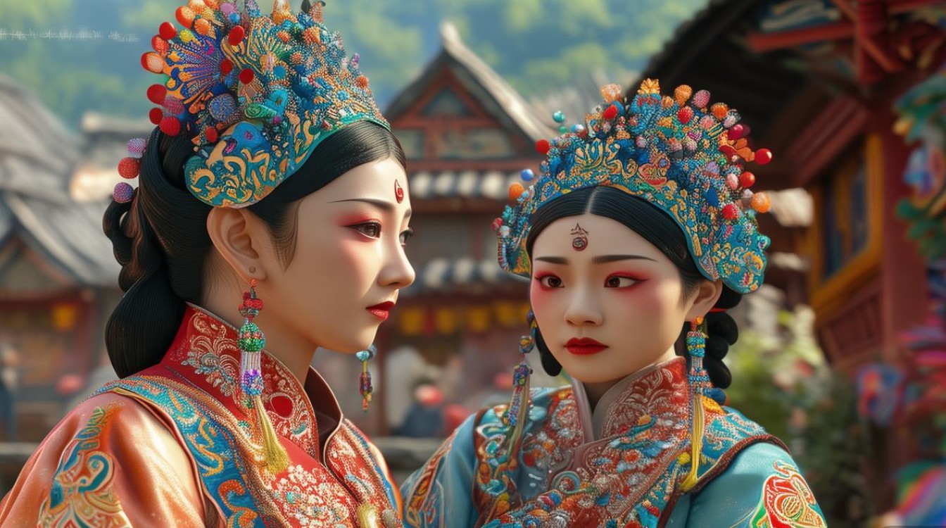 河南豫剧姐妹易嫁下