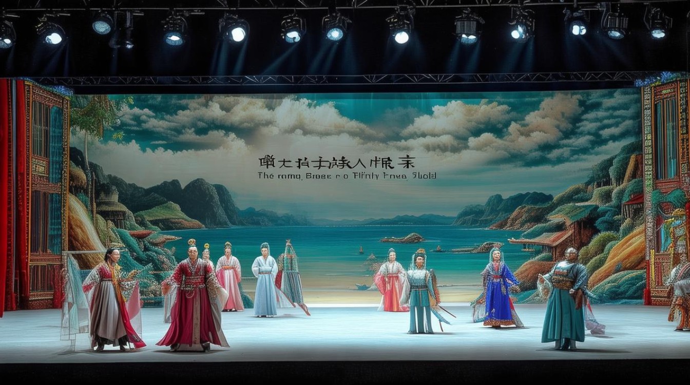 豫剧杨家将金沙滩摊