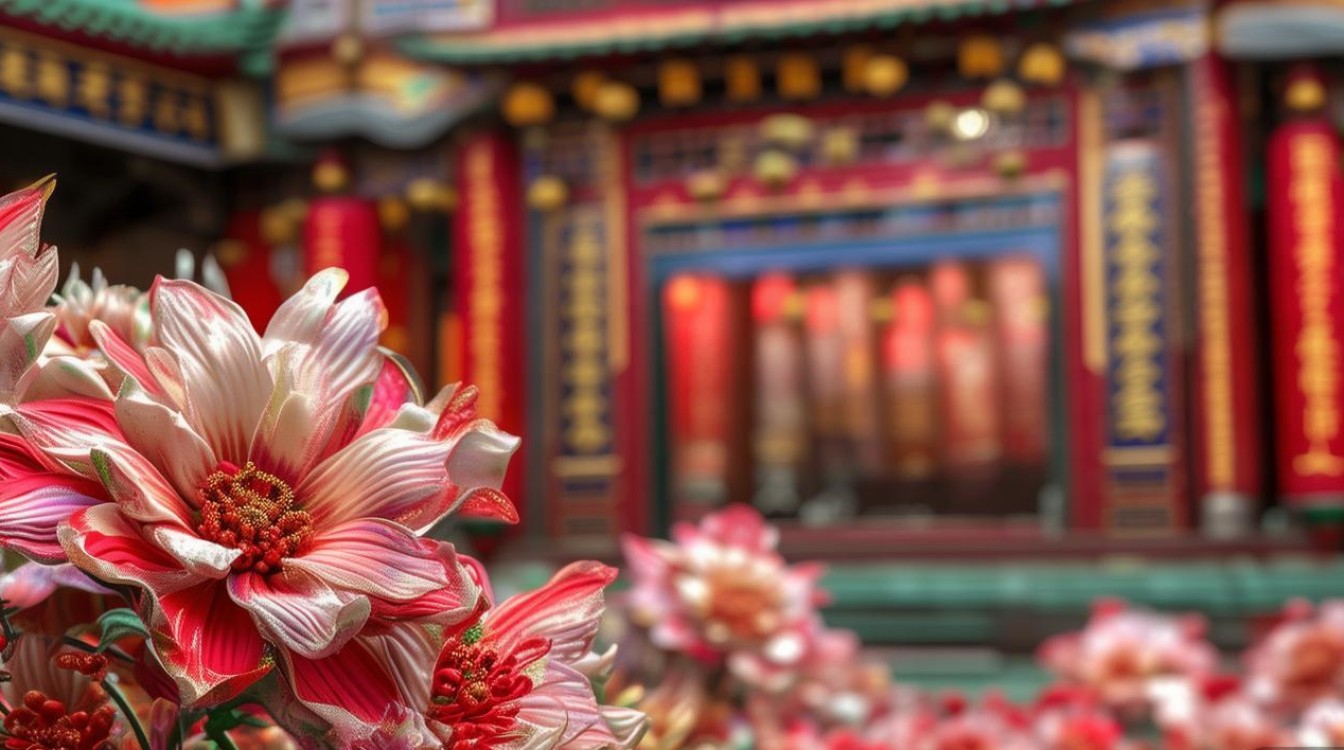 戏曲靠前面的花