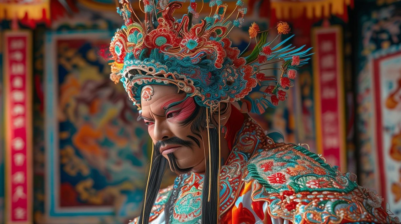 锁五龙京剧净