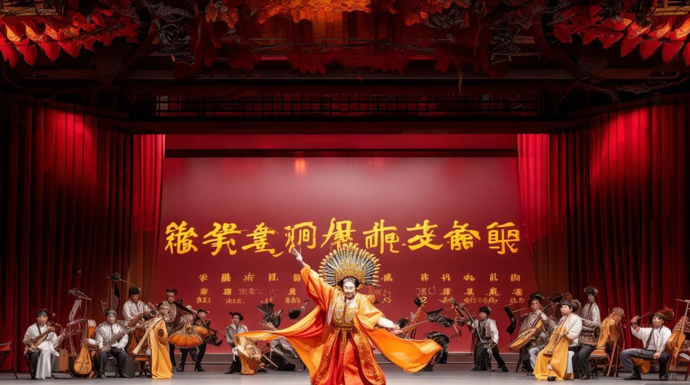 戏曲豫剧打鸾驾伴奏