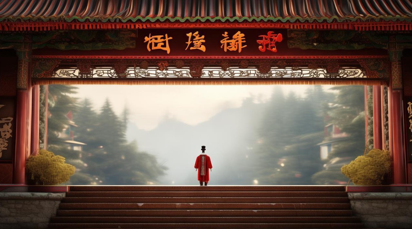 京剧蹬层台望家乡
