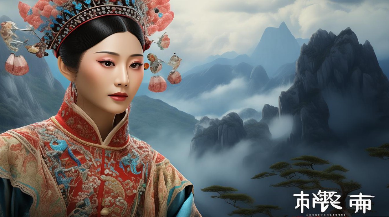 京剧袁慧琴探阴山